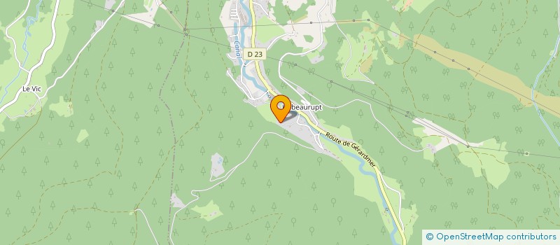 localisation de l'entreprise MONSIEUR ALEXIS LATAYE  PLAINFAING