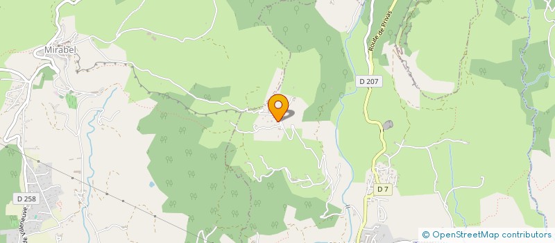 localisation de l'entreprise MONSIEUR ALEXIS LAULAGNET  SAINT-JEAN-LE-CENTENIER