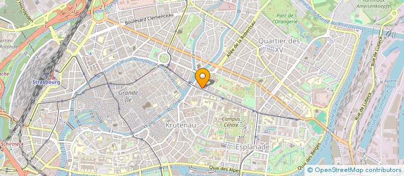 localisation de l'entreprise MONSIEUR ALEXIS LAURAIN à STRASBOURG