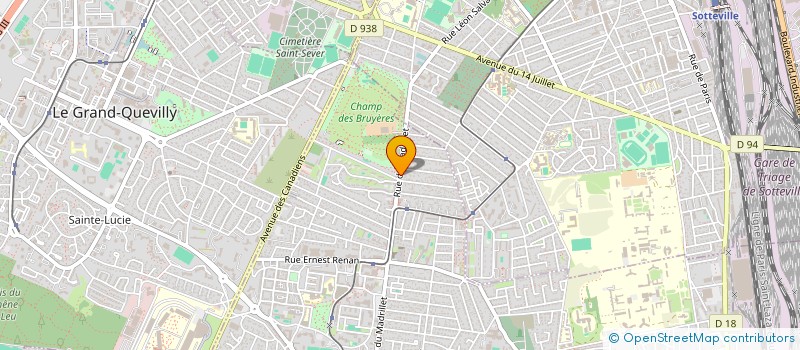 localisation de l'entreprise MONSIEUR ALEXIS LAUREAU  SAINT-ETIENNE-DU-ROUVRAY