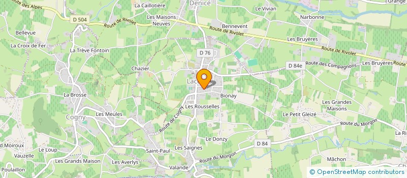 localisation de l'entreprise MONSIEUR ALEXIS LAURENT  LACENAS