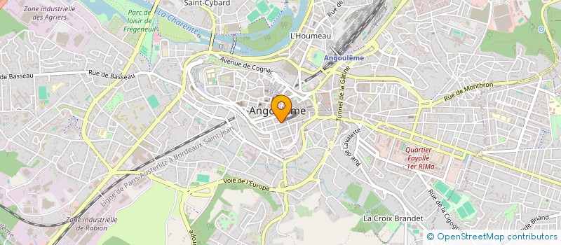 localisation de l'entreprise MONSIEUR ALEXIS LAUTE à ANGOULEME