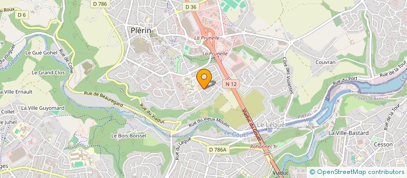 localisation de l'entreprise MONSIEUR ALEXIS LE BORGNE à PLERIN