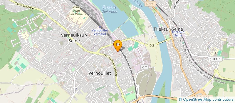 localisation de l'entreprise MONSIEUR ALEXIS LE GUELTE à VERNOUILLET