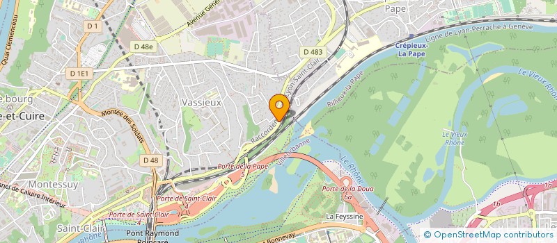 localisation de l'entreprise MONSIEUR ALEXIS LE GUILLOU  CALUIRE-ET-CUIRE