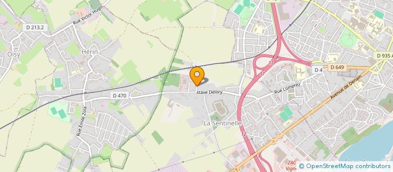 localisation de l'entreprise MONSIEUR ALEXIS LE MAGUER  LA SENTINELLE