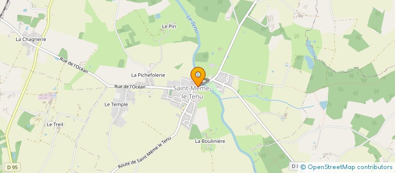 localisation de l'entreprise MONSIEUR ALEXIS LE MARECHAL  MACHECOUL-SAINT-MEME