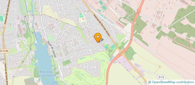 localisation de l'entreprise MONSIEUR ALEXIS LE MENN  BOURGES