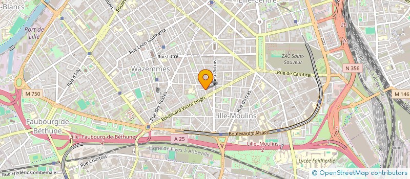 localisation de l'entreprise MONSIEUR ALEXIS LECLERCQ  LILLE