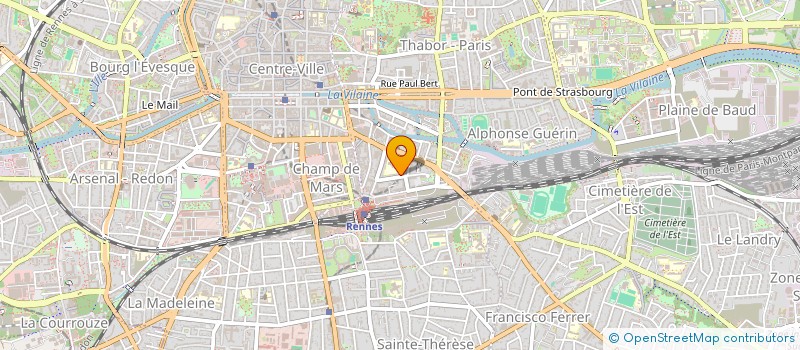 localisation de l'entreprise MONSIEUR ALEXIS LECLUZE  RENNES