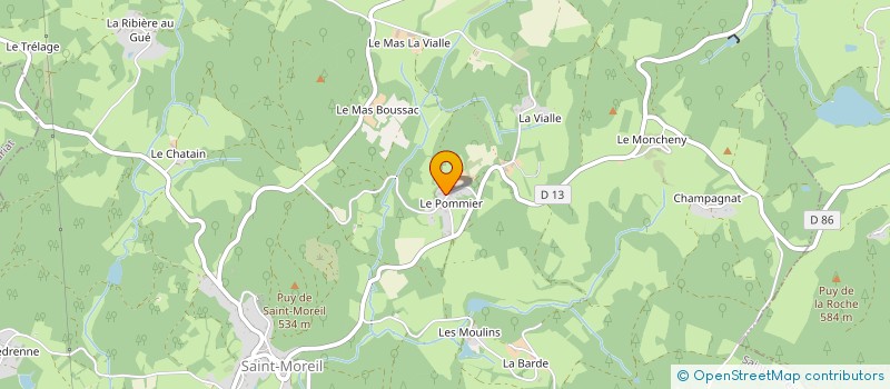 localisation de l'entreprise MONSIEUR ALEXIS LECOINTE à SAINT-MOREIL