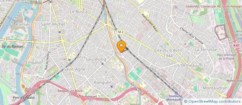 localisation de l'entreprise MONSIEUR ALEXIS LECUSSAN à TOULOUSE