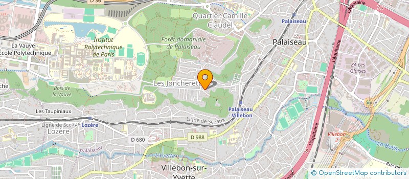 localisation de l'entreprise MONSIEUR ALEXIS LEFLOND à PALAISEAU