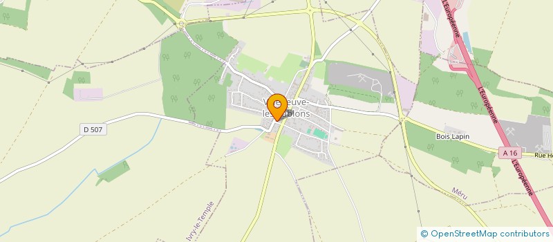 localisation de l'entreprise MONSIEUR ALEXIS LEFRANC  VILLENEUVE-LES-SABLONS