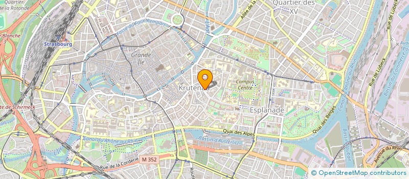 localisation de l'entreprise MONSIEUR ALEXIS LEHR à STRASBOURG