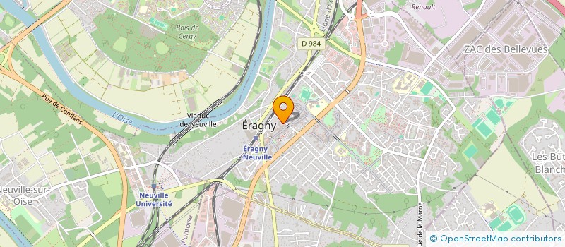 localisation de l'entreprise MONSIEUR ALEXIS LEITE DA SILVA  ERAGNY-SUR-OISE