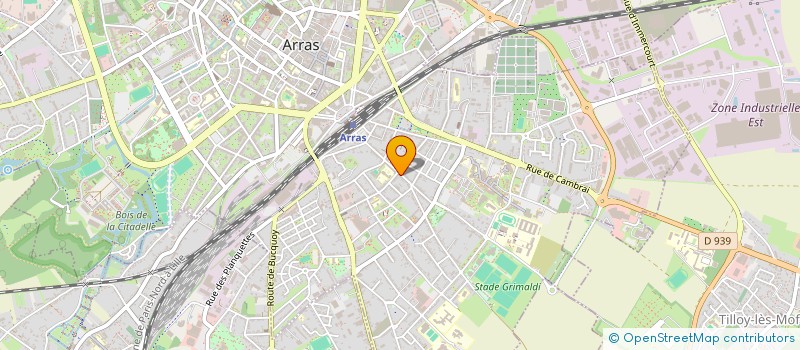 localisation de l'entreprise MONSIEUR ALEXIS LEJEUNE à ARRAS