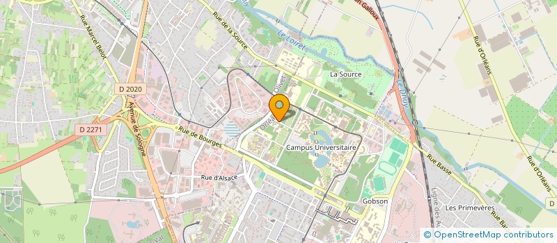 localisation de l'entreprise MONSIEUR ALEXIS LEMAIRE à ORLEANS