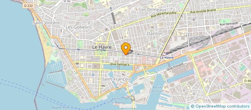 localisation de l'entreprise MONSIEUR ALEXIS LEMERCIER à LE HAVRE