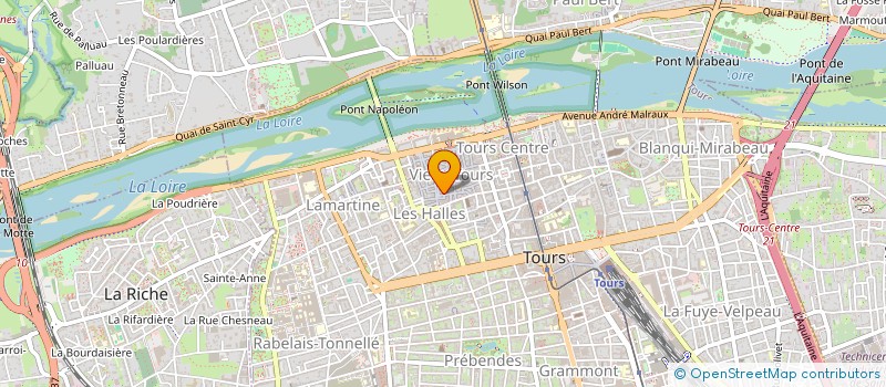 localisation de l'entreprise MONSIEUR ALEXIS LEMOINE  TOURS