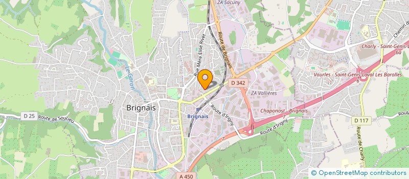 localisation de l'entreprise MONSIEUR ALEXIS LEMPEREUR à BRIGNAIS