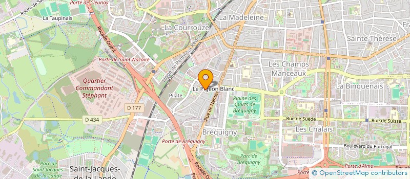 localisation de l'entreprise MONSIEUR ALEXIS LENOIR  SAINT-JACQUES-DE-LA-LANDE