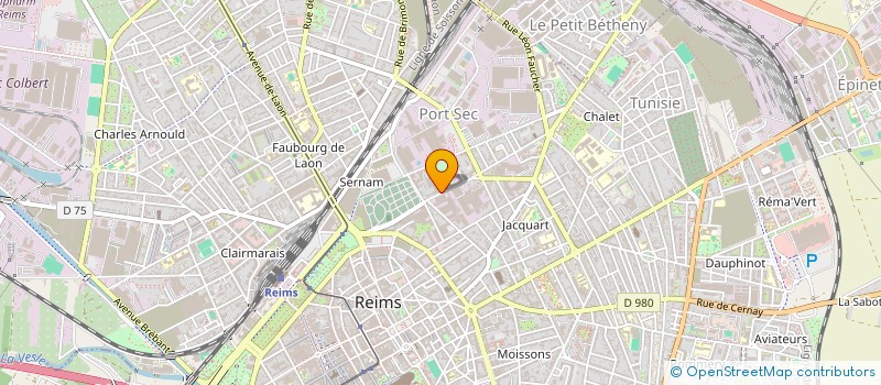 localisation de l'entreprise MONSIEUR ALEXIS LENOIR  REIMS
