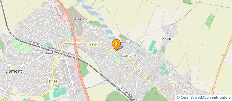 localisation de l'entreprise MONSIEUR ALEXIS LEON  EZANVILLE