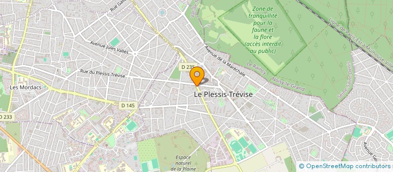 localisation de l'entreprise MONSIEUR ALEXIS LEONARD  LE PLESSIS-TREVISE