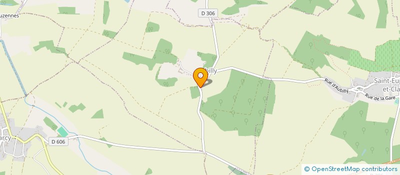 localisation de l'entreprise MONSIEUR ALEXIS LEPAUL  AUBILLY