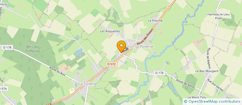 localisation de l'entreprise MONSIEUR ALEXIS LEPOULTIER  NORON-LA-POTERIE