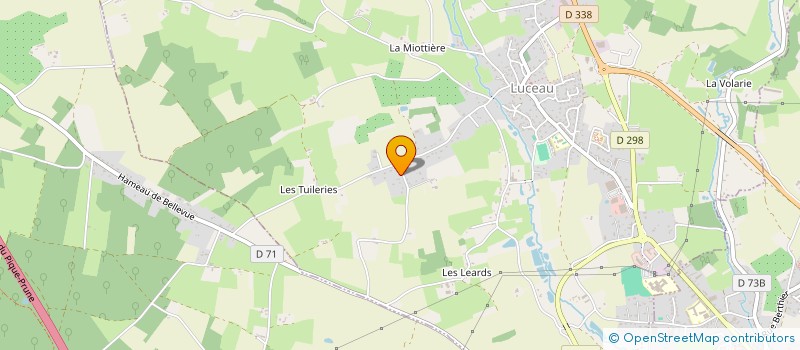 localisation de l'entreprise MONSIEUR ALEXIS LEPROUT  LUCEAU