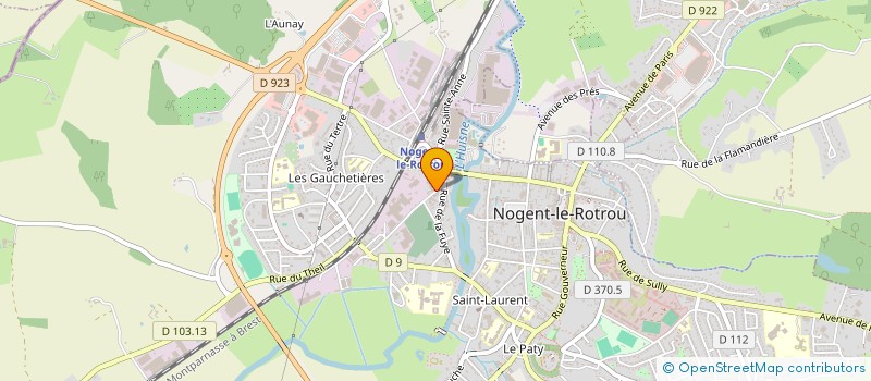 localisation de l'entreprise MONSIEUR ALEXIS LESUEUR à NOGENT-LE-ROTROU