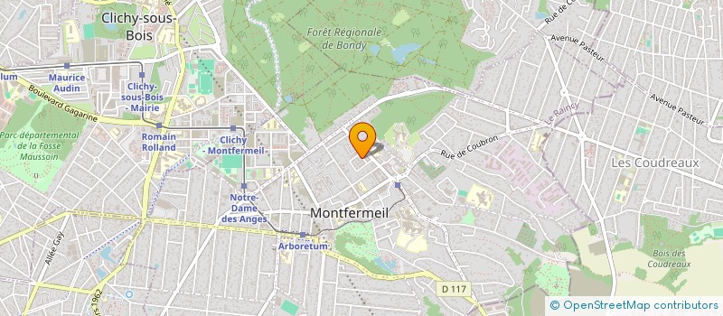 localisation de l'entreprise MONSIEUR ALEXIS LETELLIER à MONTFERMEIL