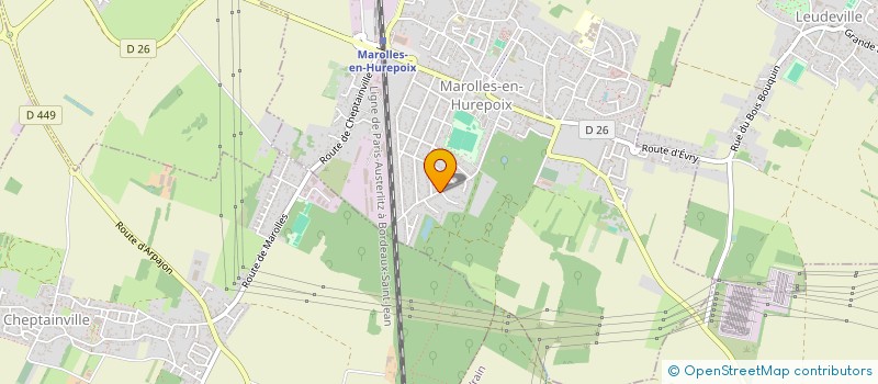 localisation de l'entreprise MONSIEUR ALEXIS LETESSIER à MAROLLES-EN-HUREPOIX