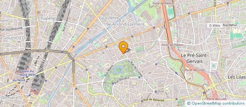 localisation de l'entreprise MONSIEUR ALEXIS LETHINOIS  PARIS