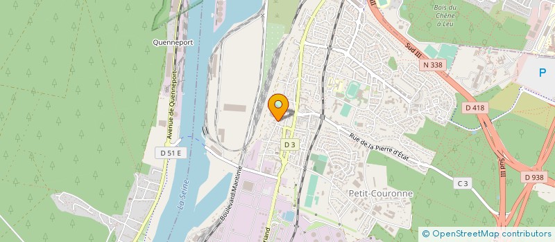 localisation de l'entreprise MONSIEUR ALEXIS LEVASSEUR  PETIT-COURONNE
