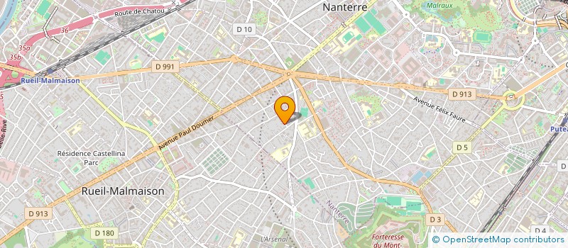 localisation de l'entreprise MONSIEUR ALEXIS LEVECHIN à NANTERRE