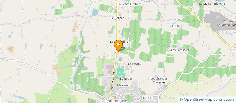 localisation de l'entreprise MONSIEUR ALEXIS LEVEQUE à MAUGES-SUR-LOIRE