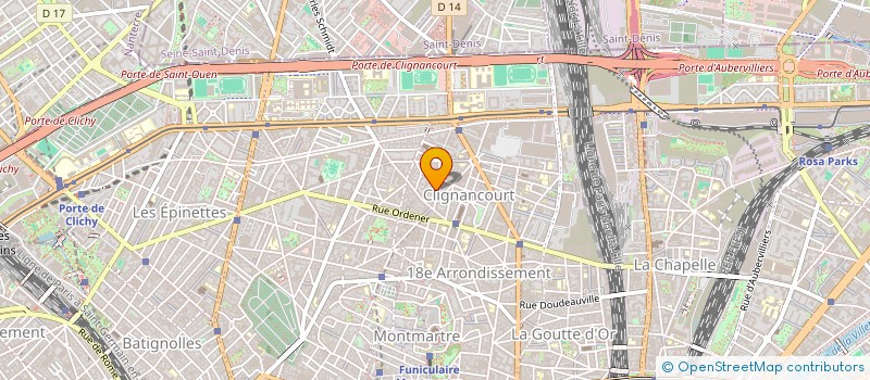 localisation de l'entreprise MONSIEUR ALEXIS LIDEC  PARIS