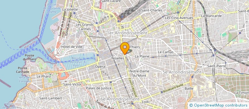 localisation de l'entreprise MONSIEUR ALEXIS LION à MARSEILLE