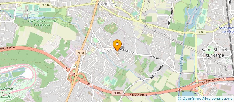 localisation de l'entreprise MONSIEUR ALEXIS LOBRY  MONTLHERY