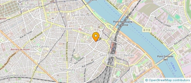 localisation de l'entreprise MONSIEUR ALEXIS LOTTIN  BORDEAUX