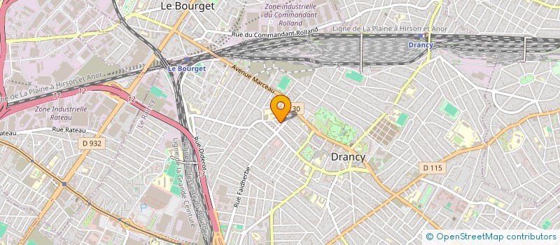 localisation de l'entreprise MONSIEUR ALEXIS LOUBES  DRANCY