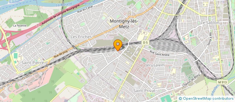 localisation de l'entreprise MONSIEUR ALEXIS LOUIS à MONTIGNY-LES-METZ
