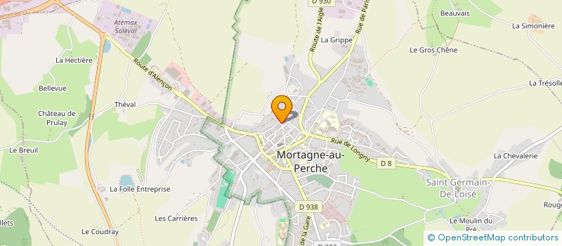 localisation de l'entreprise MONSIEUR ALEXIS LUCAS à MORTAGNE-AU-PERCHE