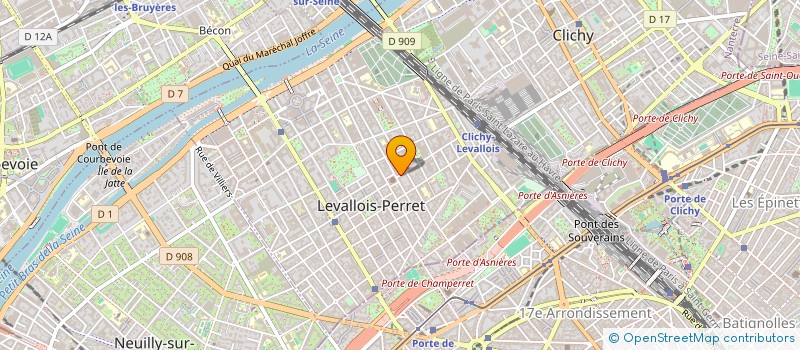 localisation de l'entreprise MONSIEUR ALEXIS LUDWIG à LEVALLOIS-PERRET