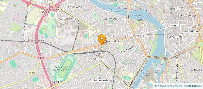localisation de l'entreprise MONSIEUR ALEXIS LYET à TOULOUSE
