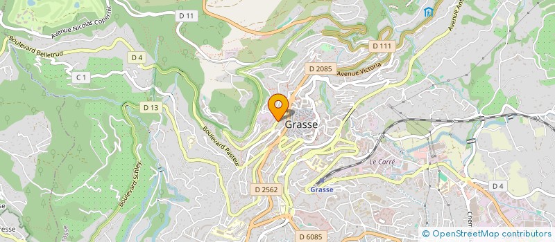 localisation de l'entreprise MONSIEUR ALEXIS MACCANI à GRASSE