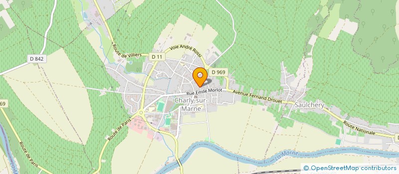 localisation de l'entreprise MONSIEUR ALEXIS MAHIEU  CANY-BARVILLE